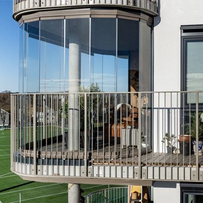 Innglasset balkong - utendørsliv