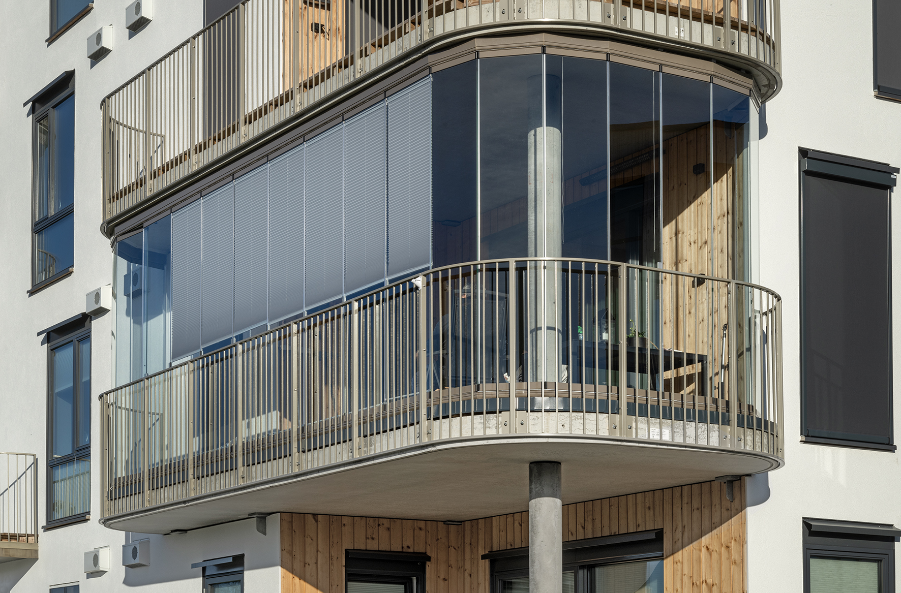 Innglassing av balkong i borettslag – etter fasadeendring